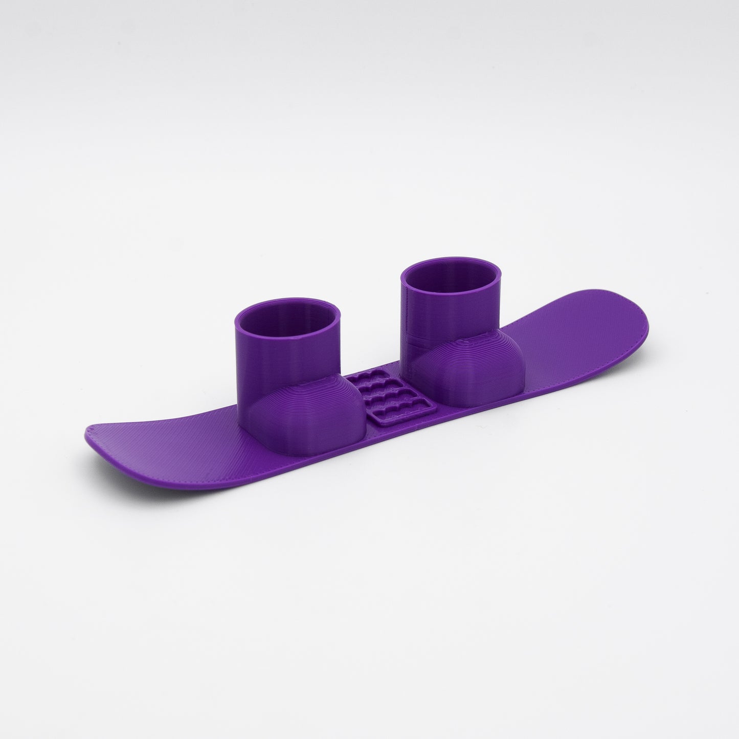 SlideofHand Finger Snowboard purple with white background
