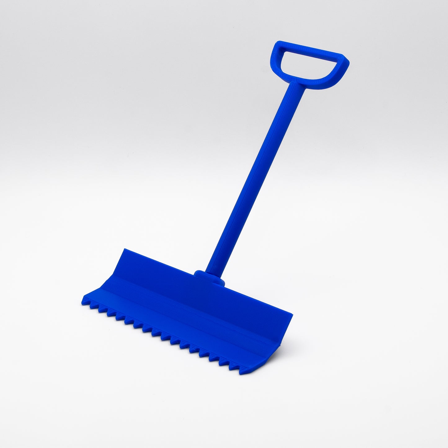 SlideofHand mini ski terrain park rake blue on white background