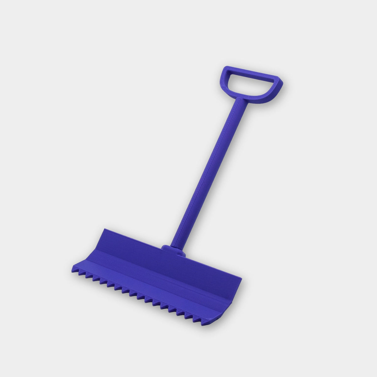 SlideofHand mini ski terrain park rake purple on white background