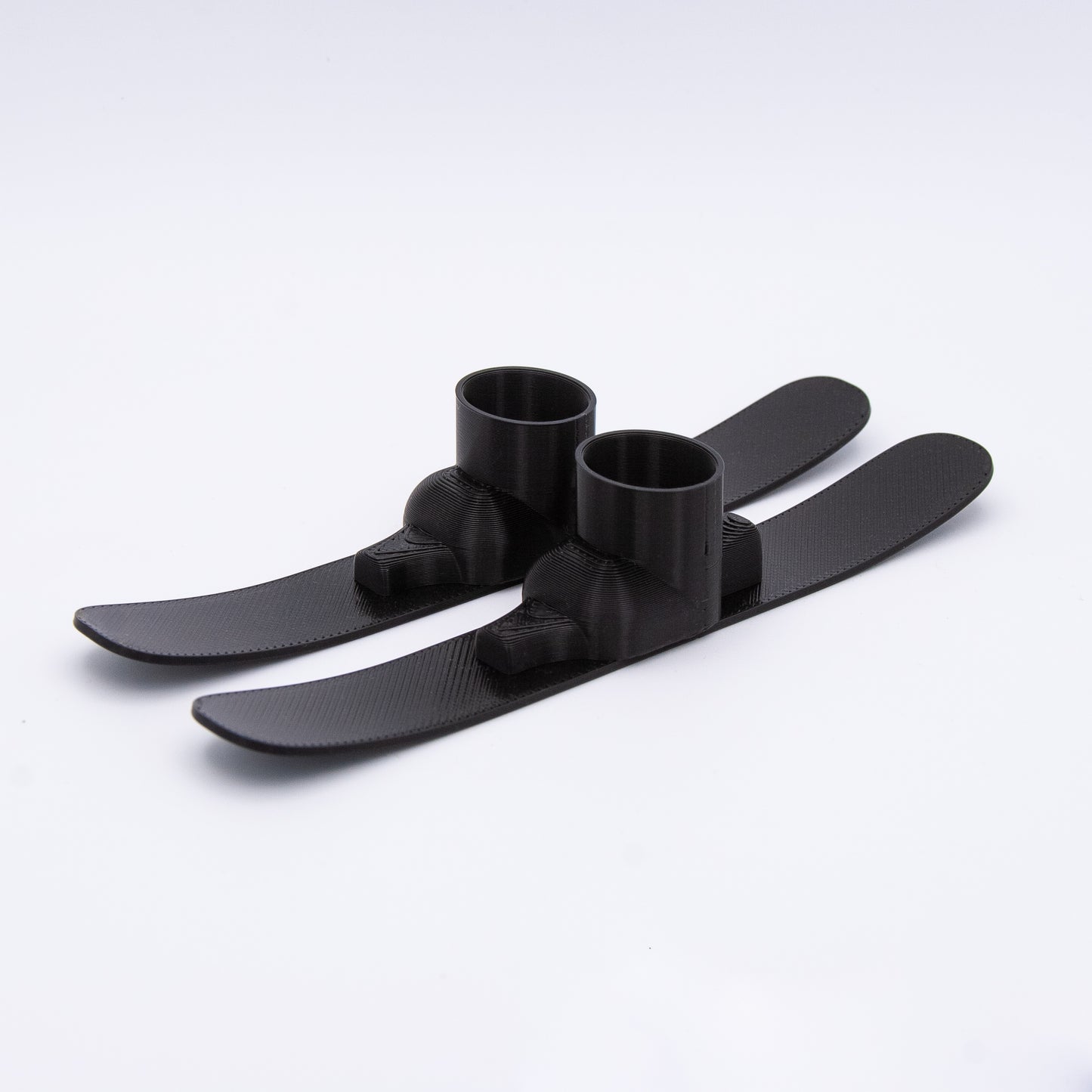 SlideofHand Finger Skis black with white background