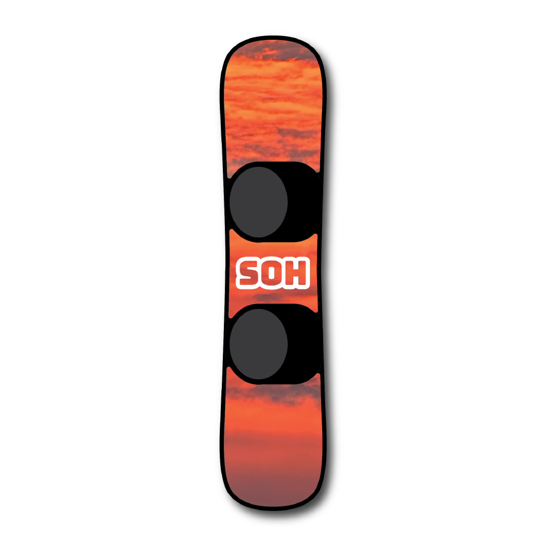 Finger Snowboard (Sunrise)