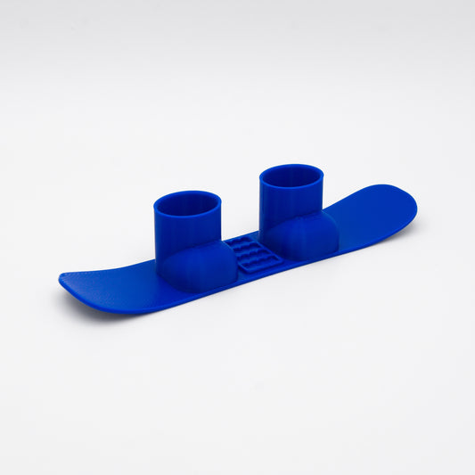 SlideofHand Finger Snowboard blue with white background