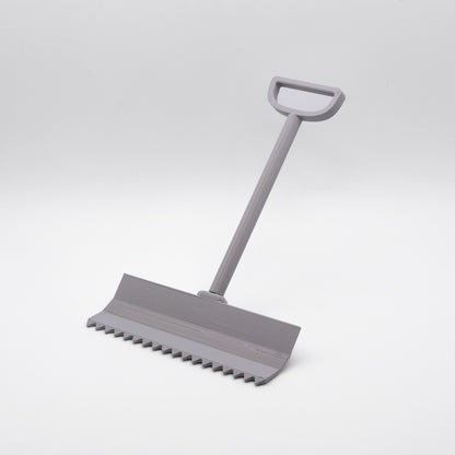 SlideofHand mini ski terrain park rake gray on white background