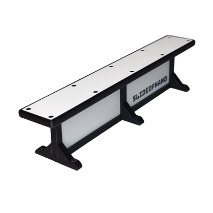 Slideofhand finger ski and snowboard terrrain park box rail accessory gray
