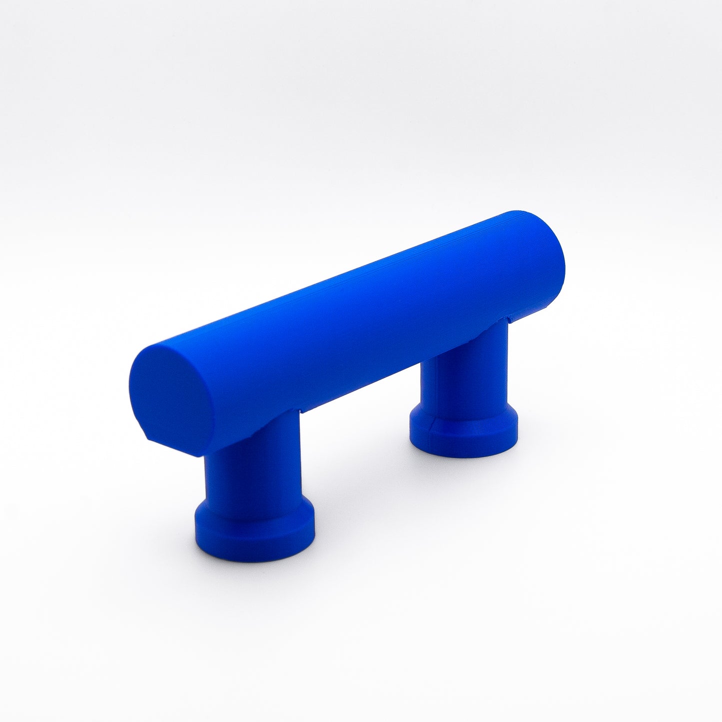 Slideofhand mini finger ski terrain park tube rail blue