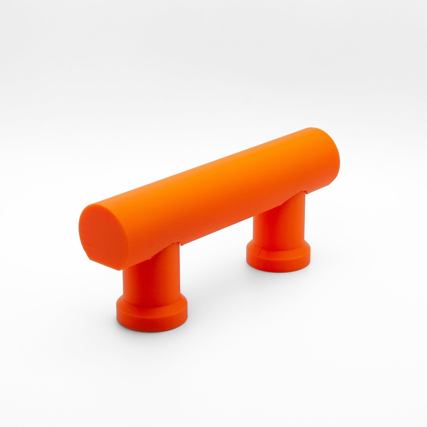Slideofhand mini finger ski terrain park tube rail orange