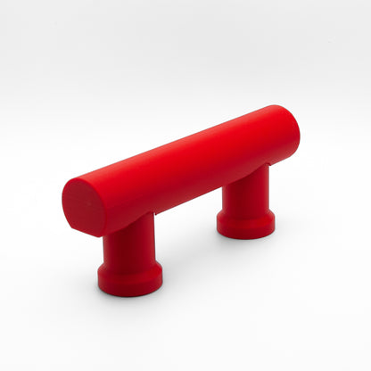 Slideofhand mini finger ski terrain park tube rail red