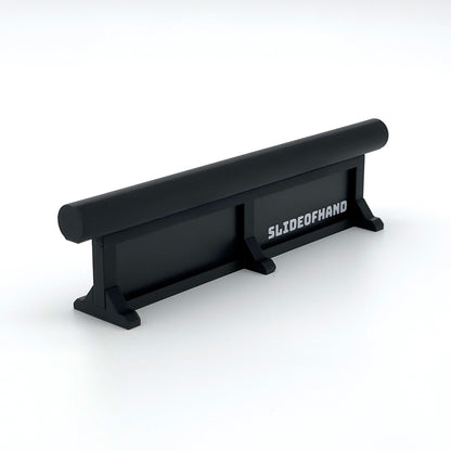 SlideofHand Finger Ski and Snowboard tube rail black with white background